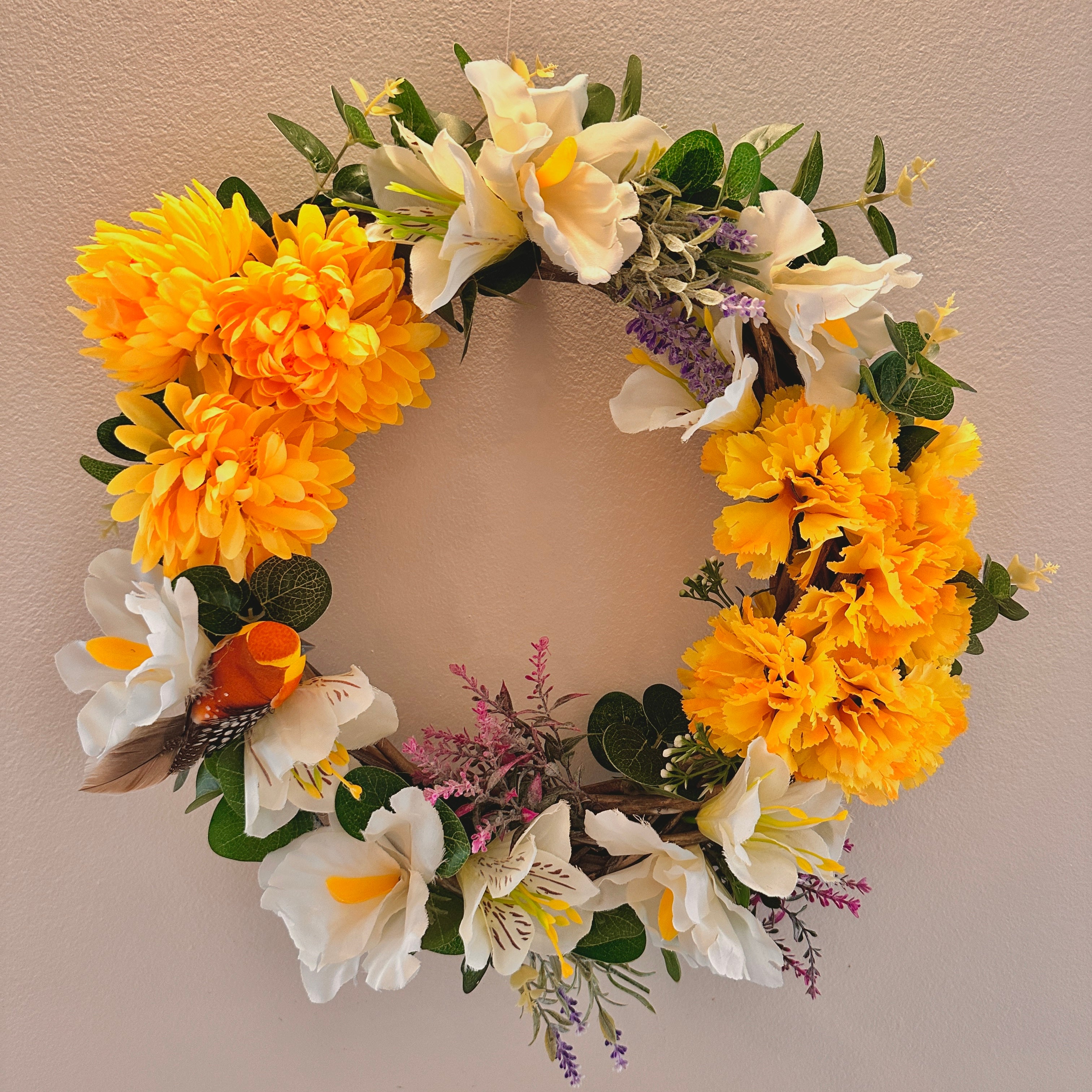 Easter Yellow Wreath