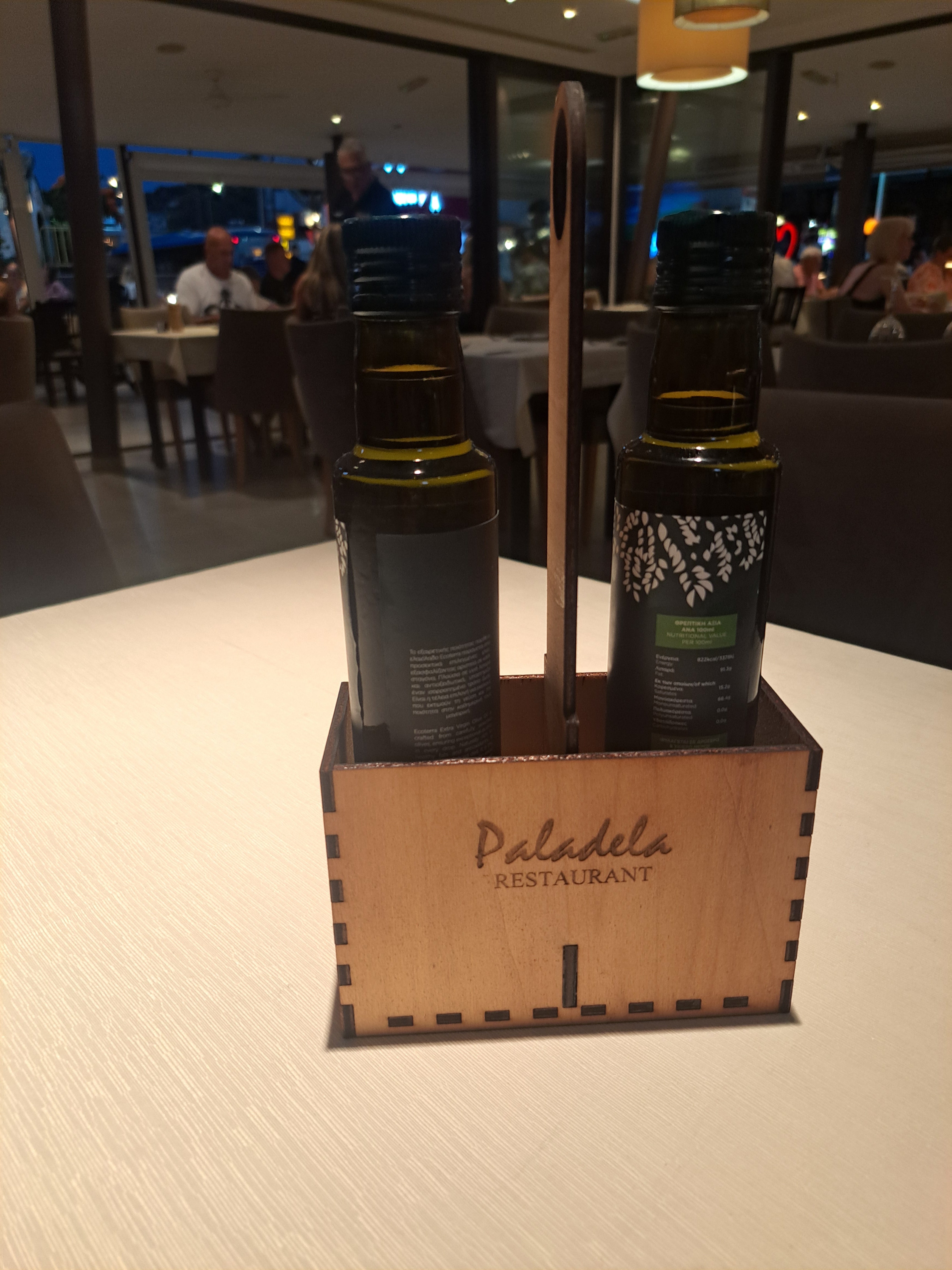 Personalised Oil & Vinegar Stand