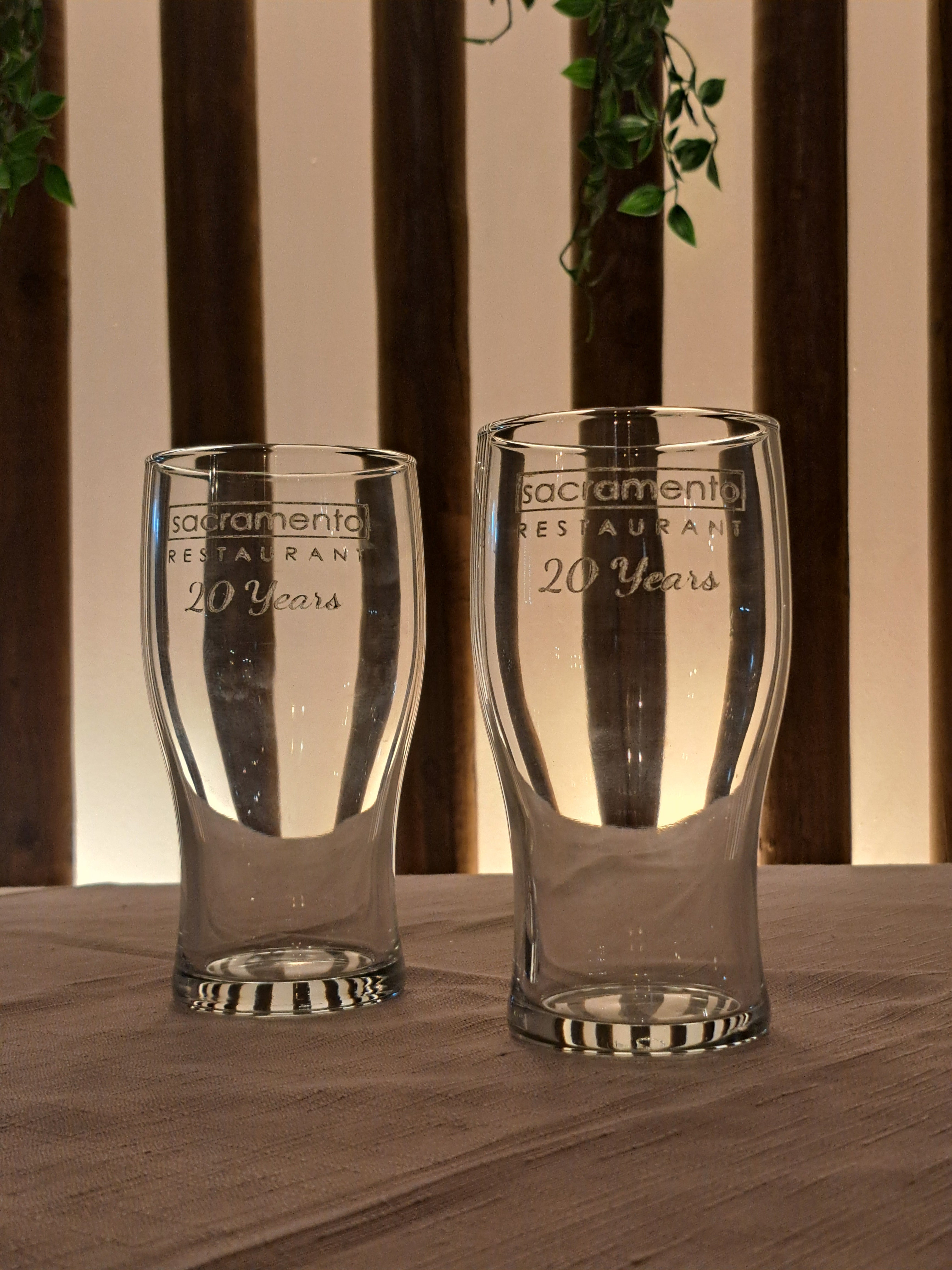 Personalised Glass Engraving