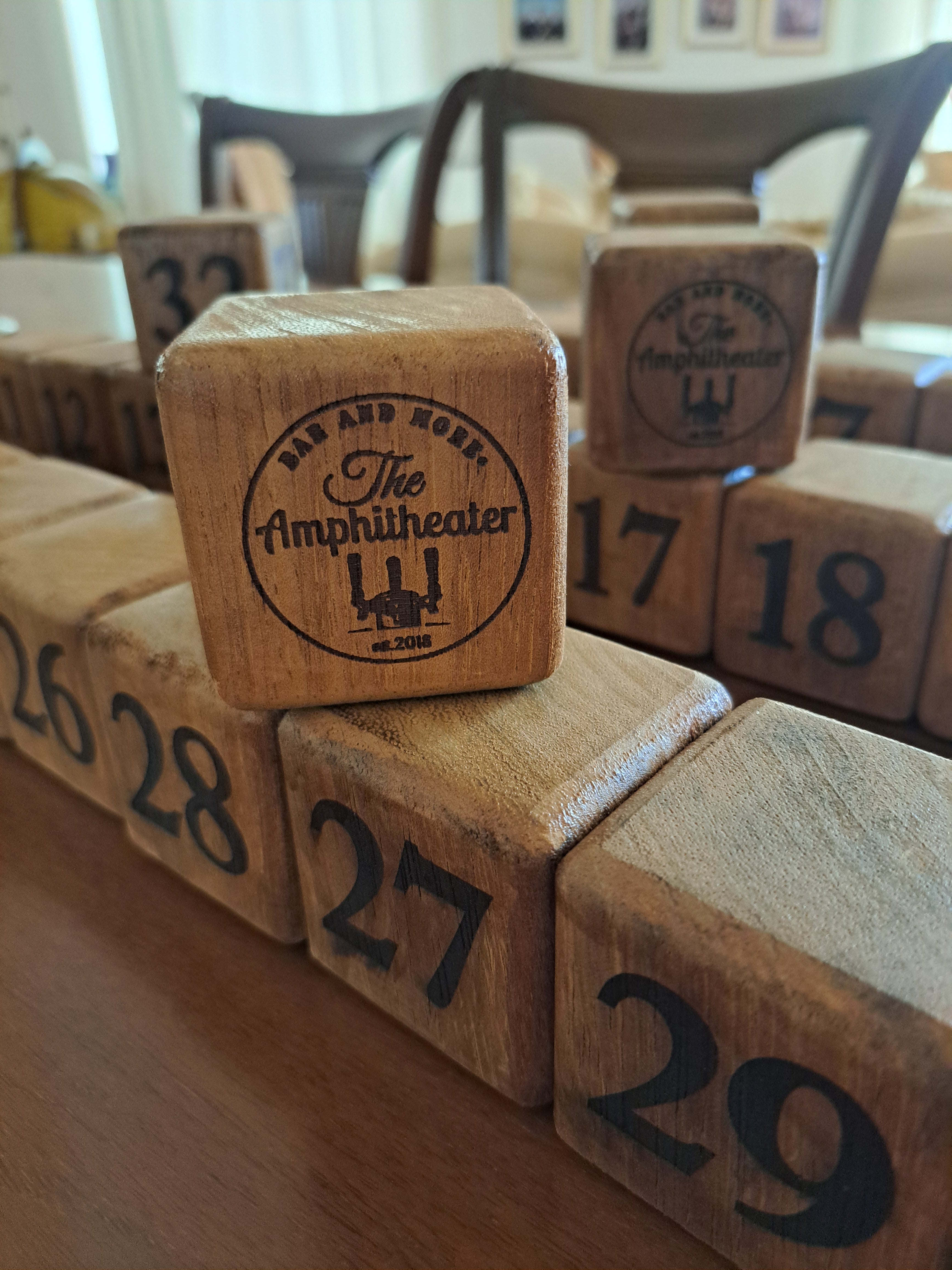 Personalised Table Numbers