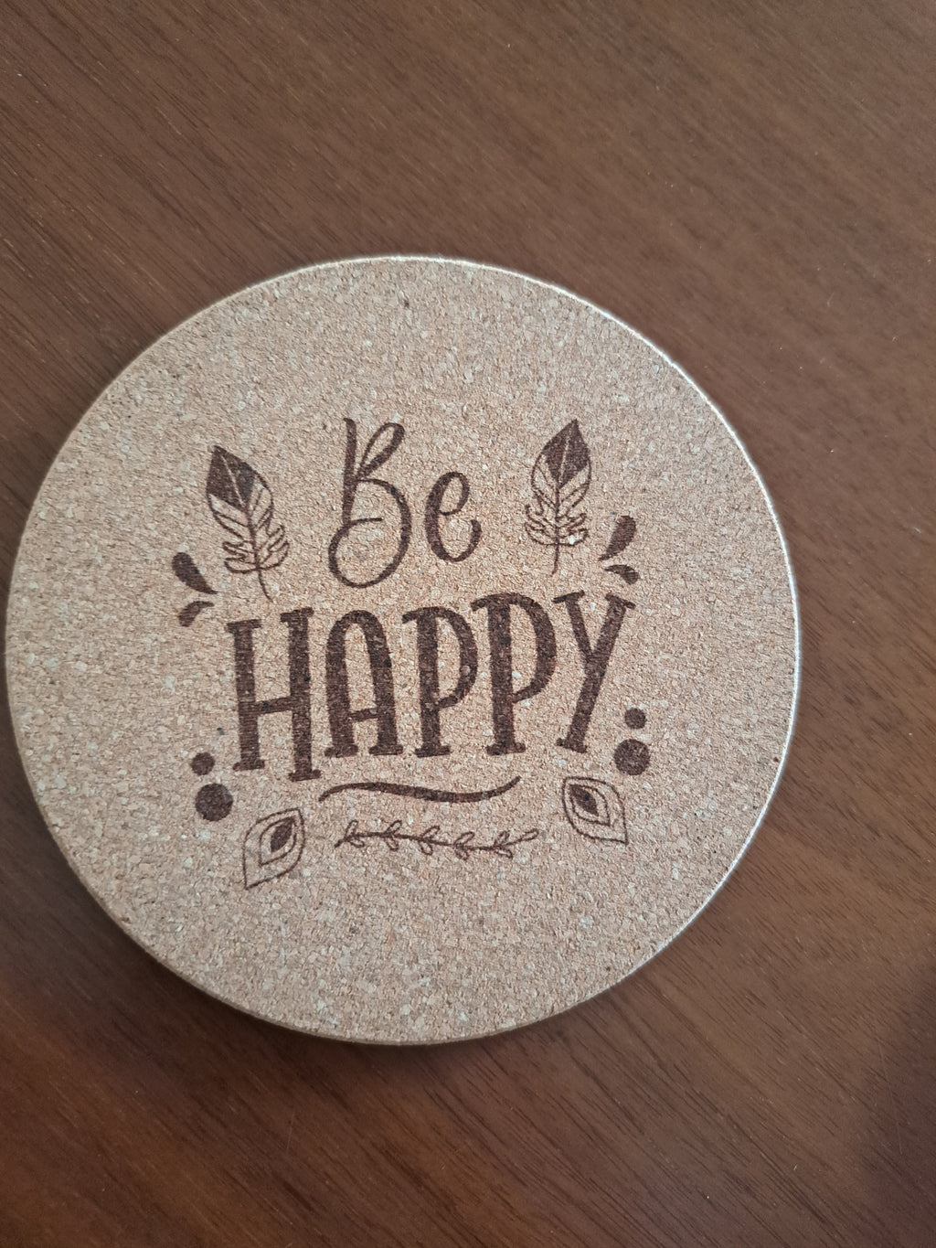Coffee Table Cork Coasters - Set of 3