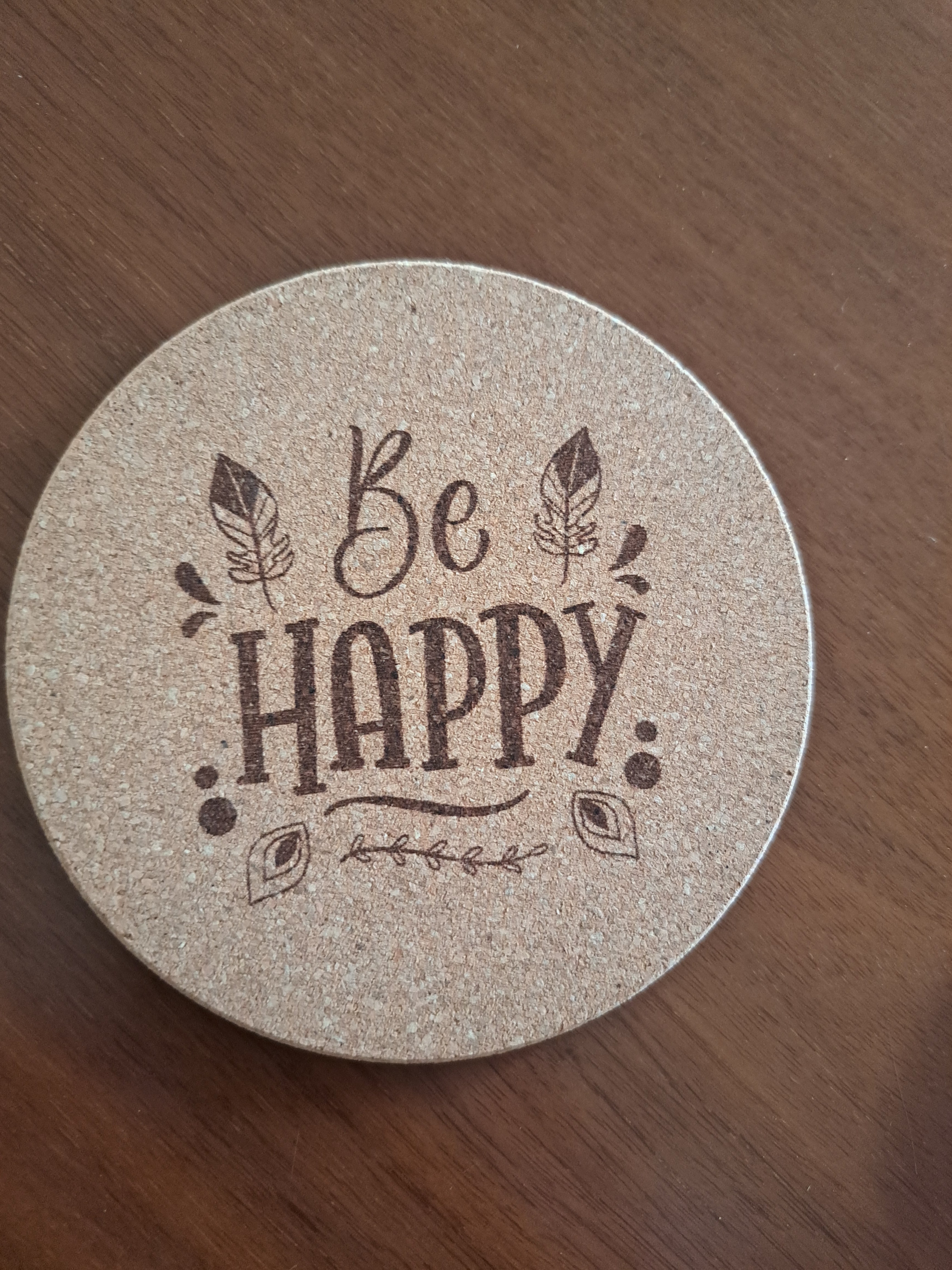 Coffee Table Cork Coasters - Set of 3