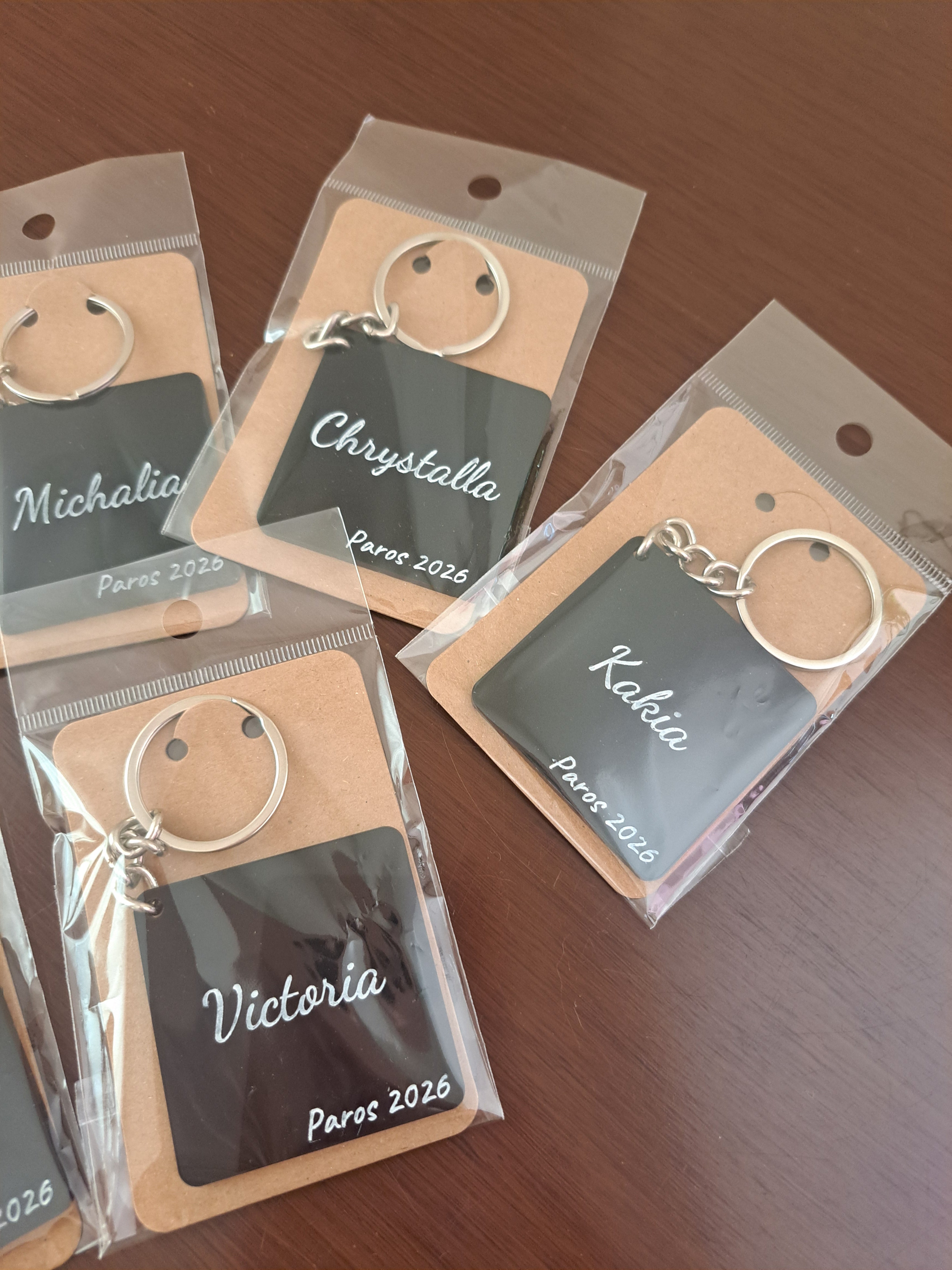 Personalised Acrylic Keyrings Bachelor Edition