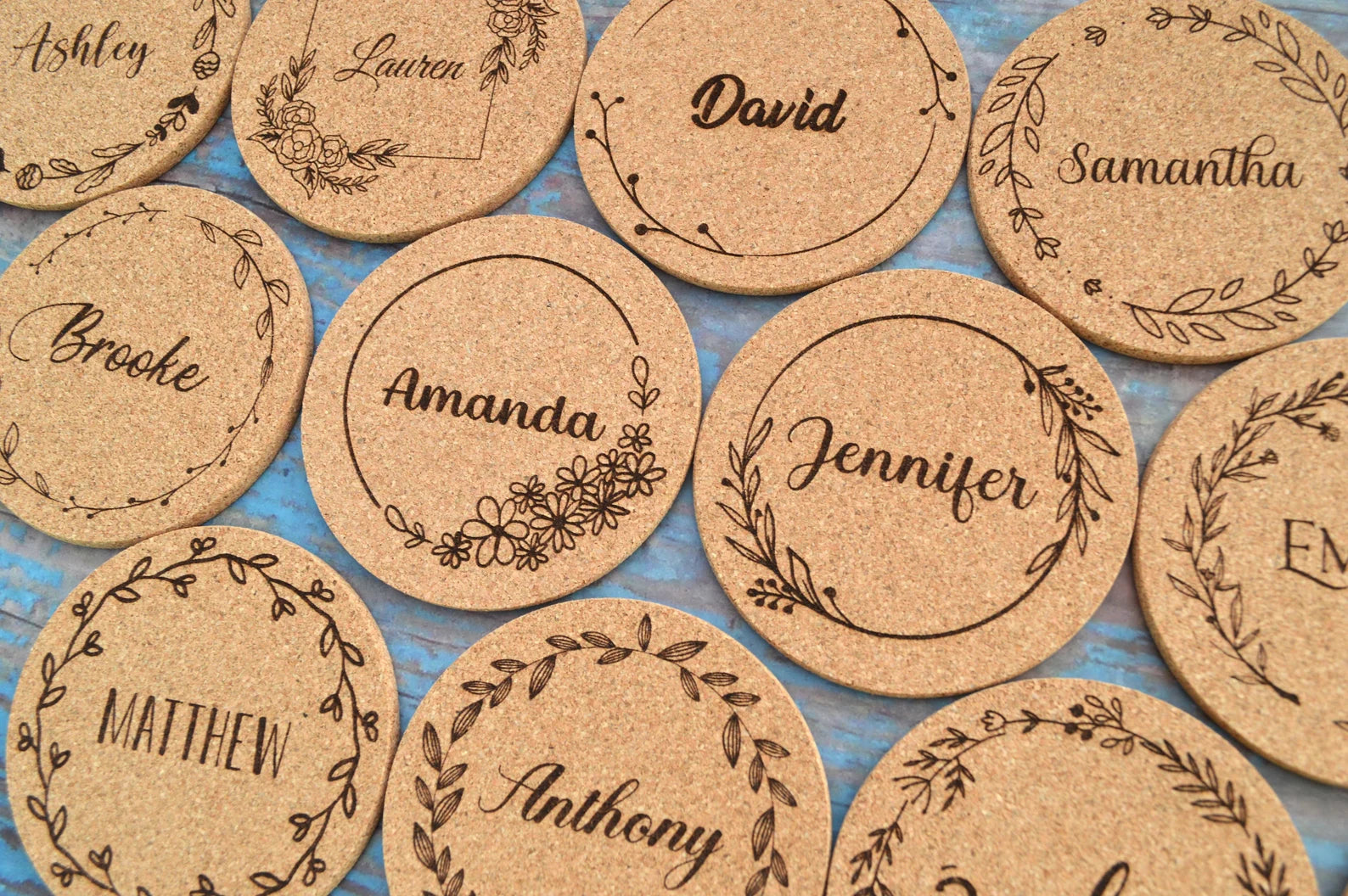 Custom Cork Coasters